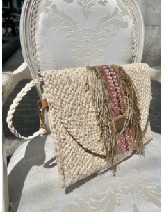 Bolso de mano Manhattan rosa 2