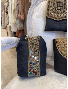 Bolso bandolera Amaru negro