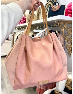 Bolso Piel Dolaro Serraje Nude