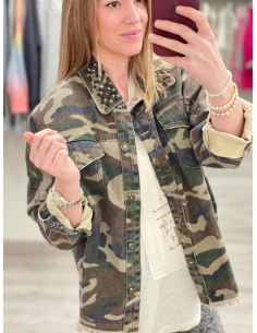 Cazadora vaquera oversize...