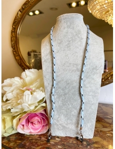 Cordón combi azul cielo