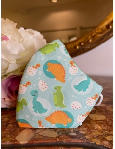 Mascarilla dinosaurios